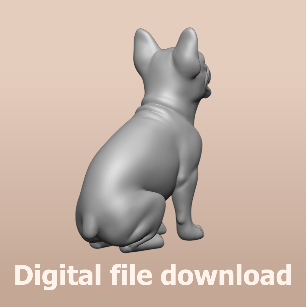 French Bulldog STL