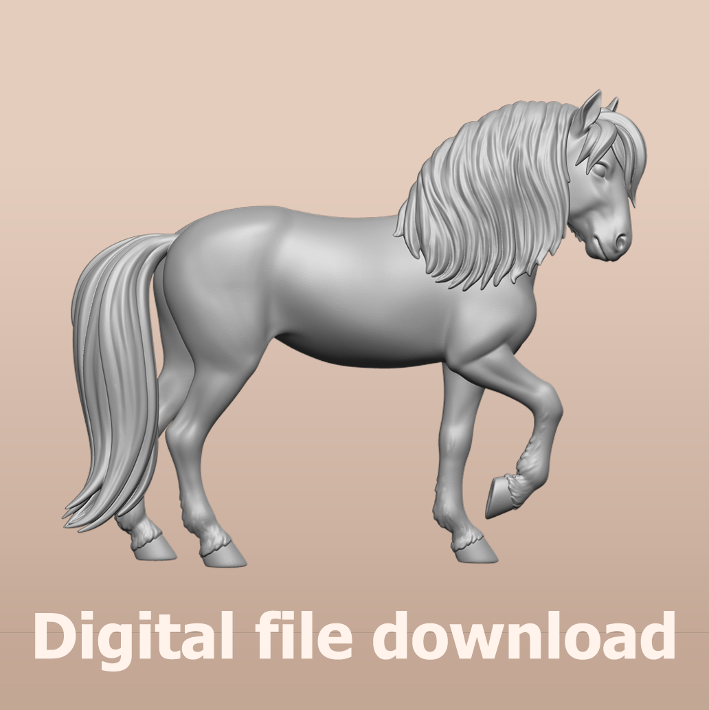Icelandic Horse STL