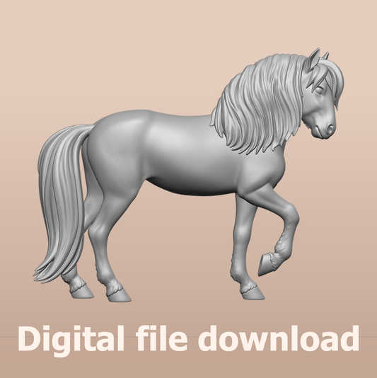 Icelandic Horse STL