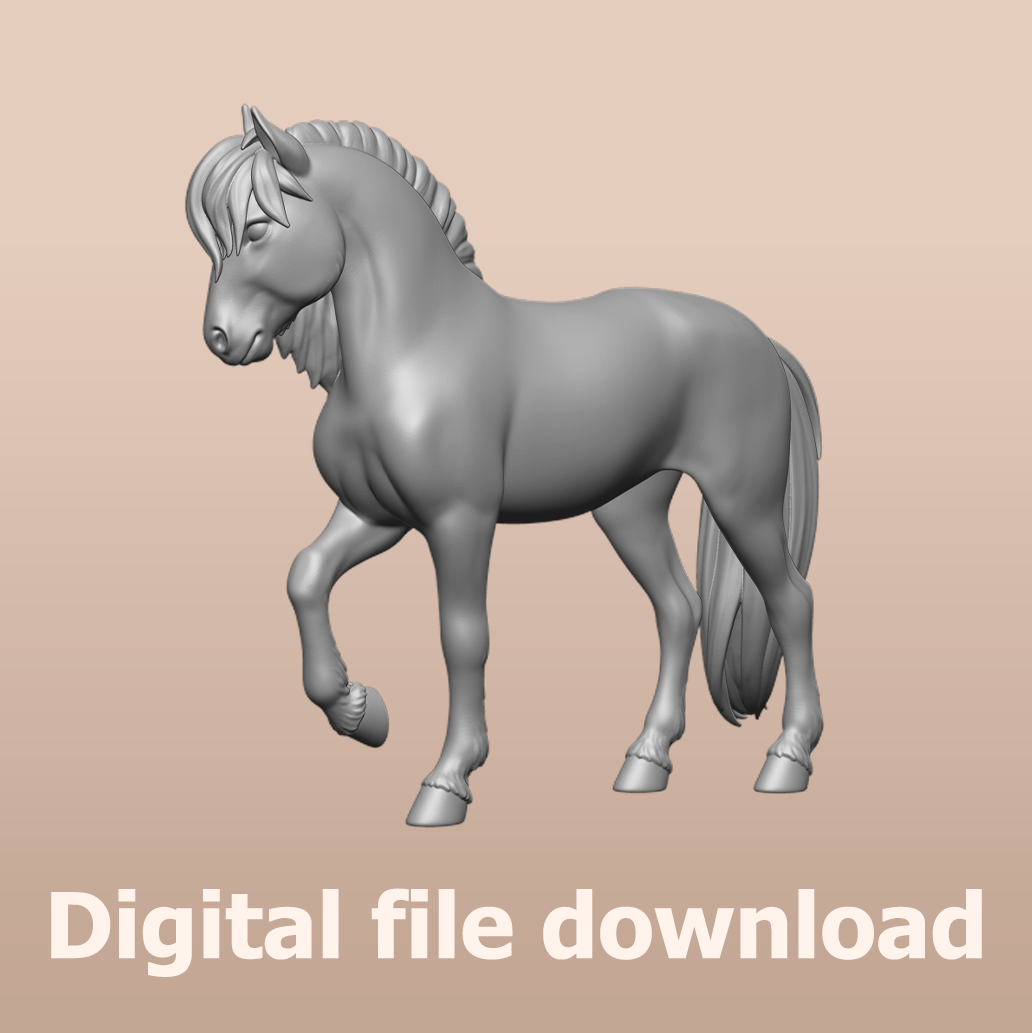 Icelandic Horse STL