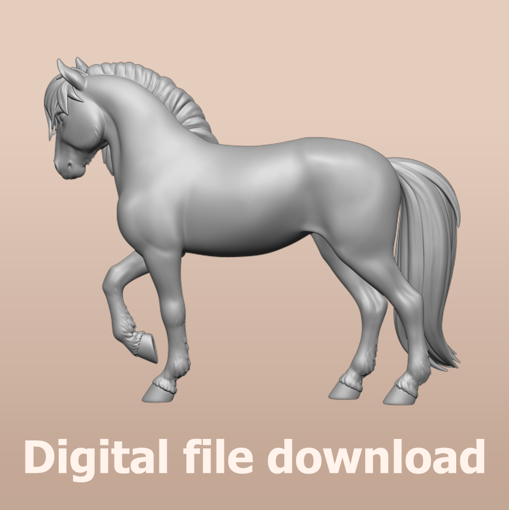 Icelandic Horse STL