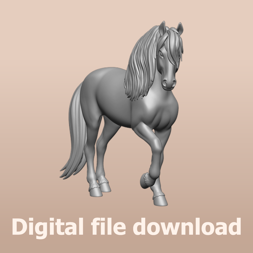 Icelandic Horse STL