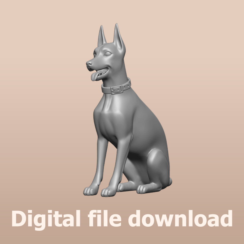 Doberman STL