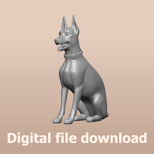 Doberman STL