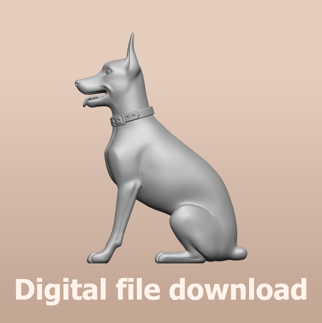 Doberman STL