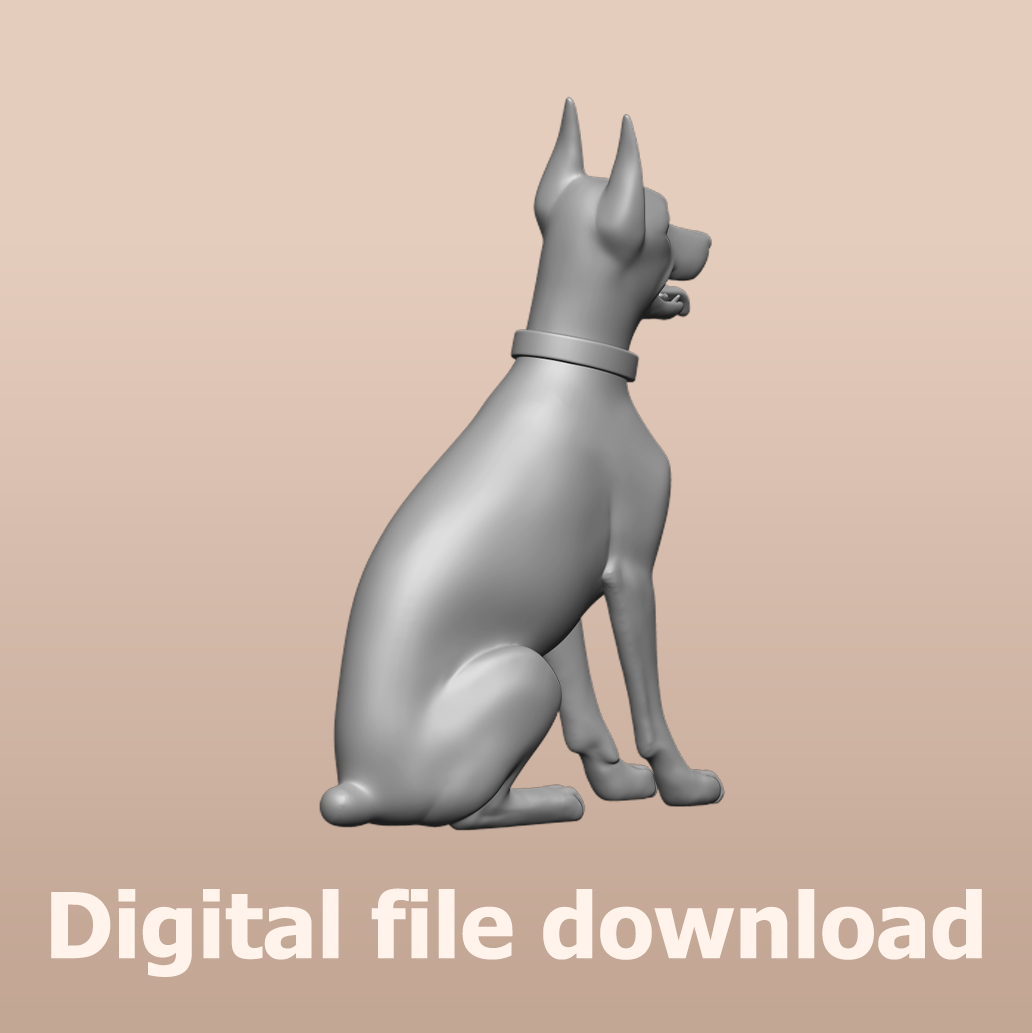 Doberman STL