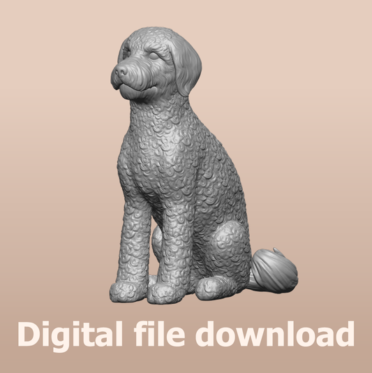 Goldendoodle STL