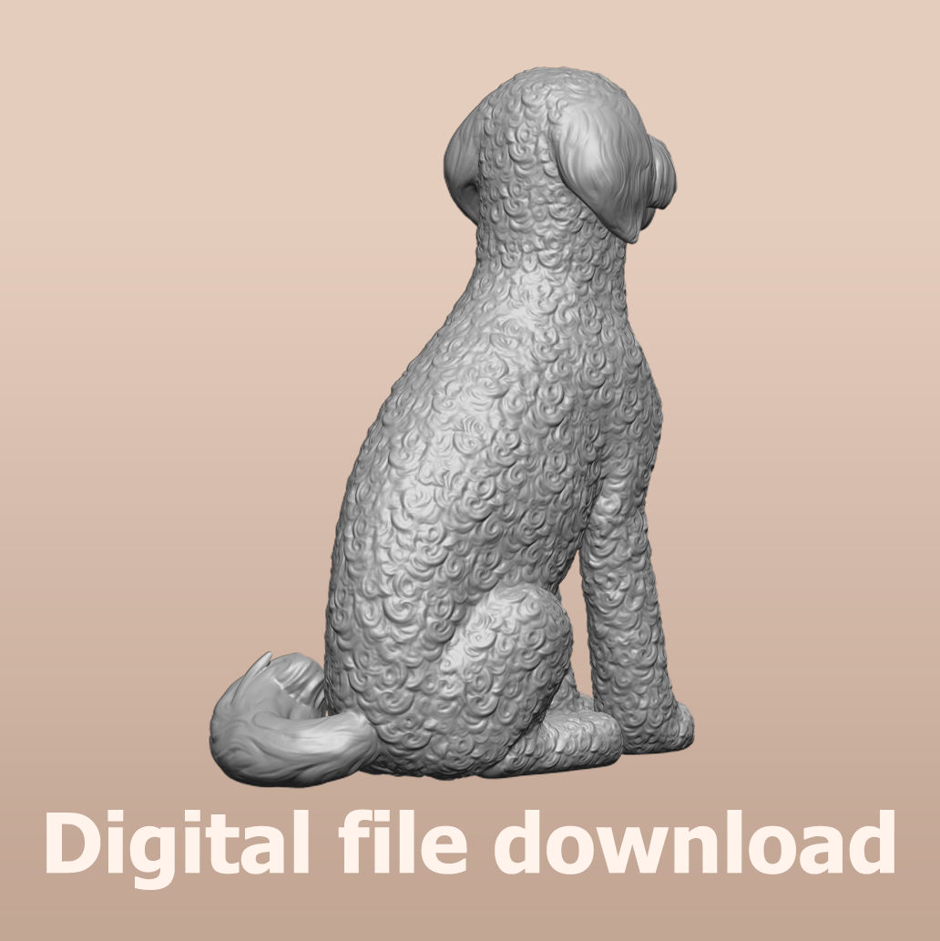 Goldendoodle STL