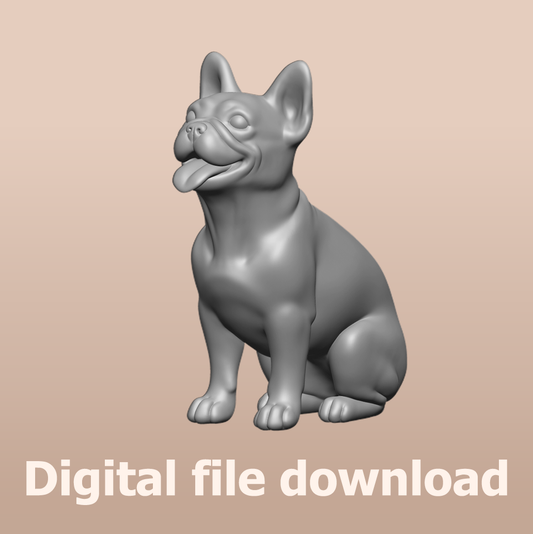 French Bulldog STL