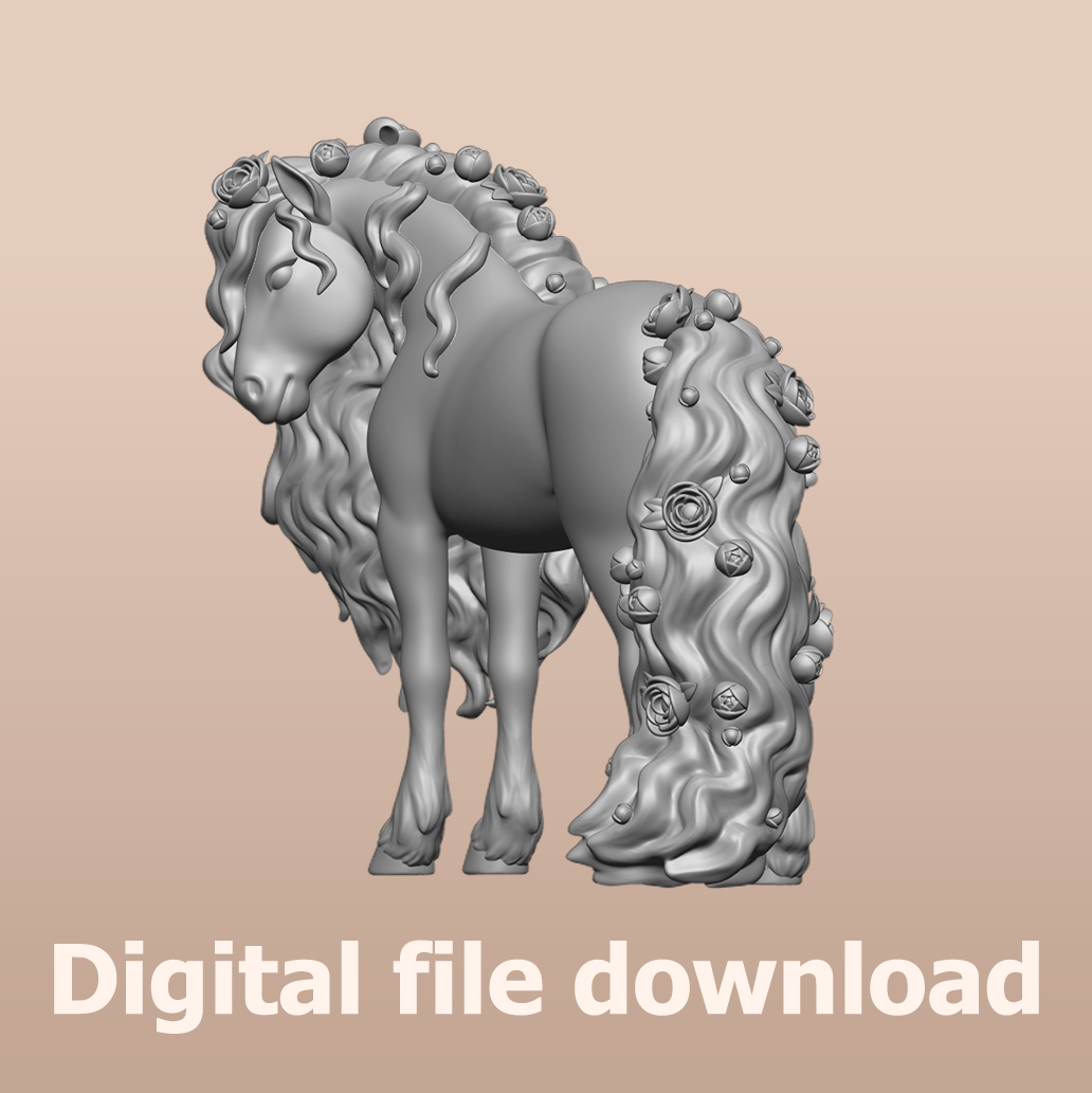 Spring Horse STL