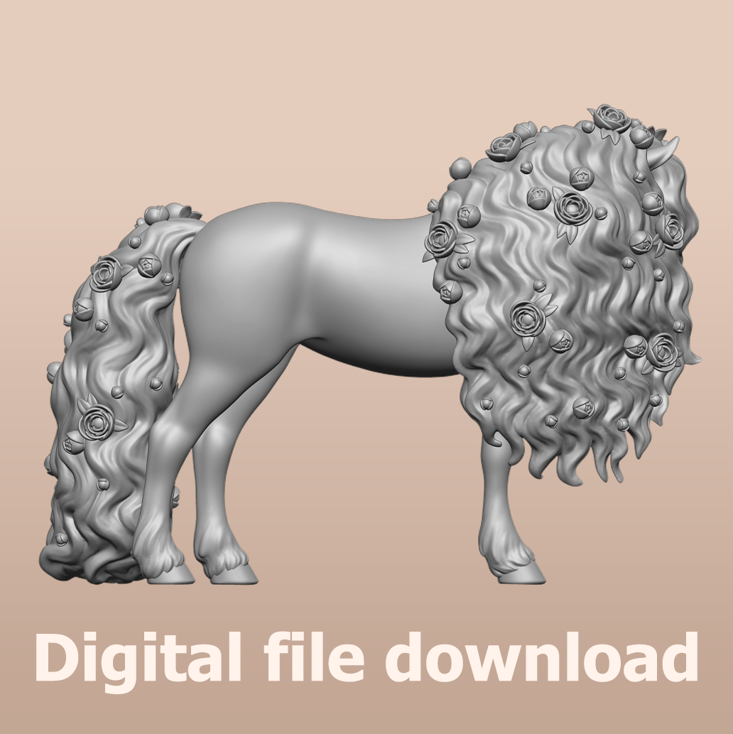 Spring Horse STL