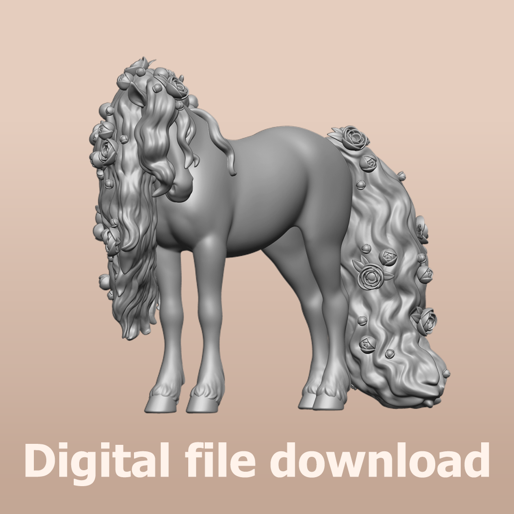 Spring Horse STL
