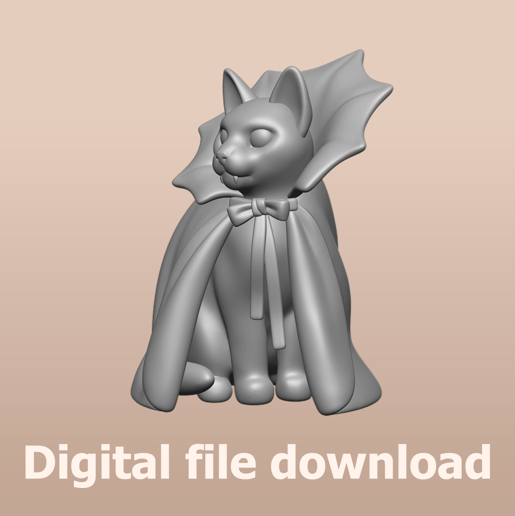 Vampire Cat STL
